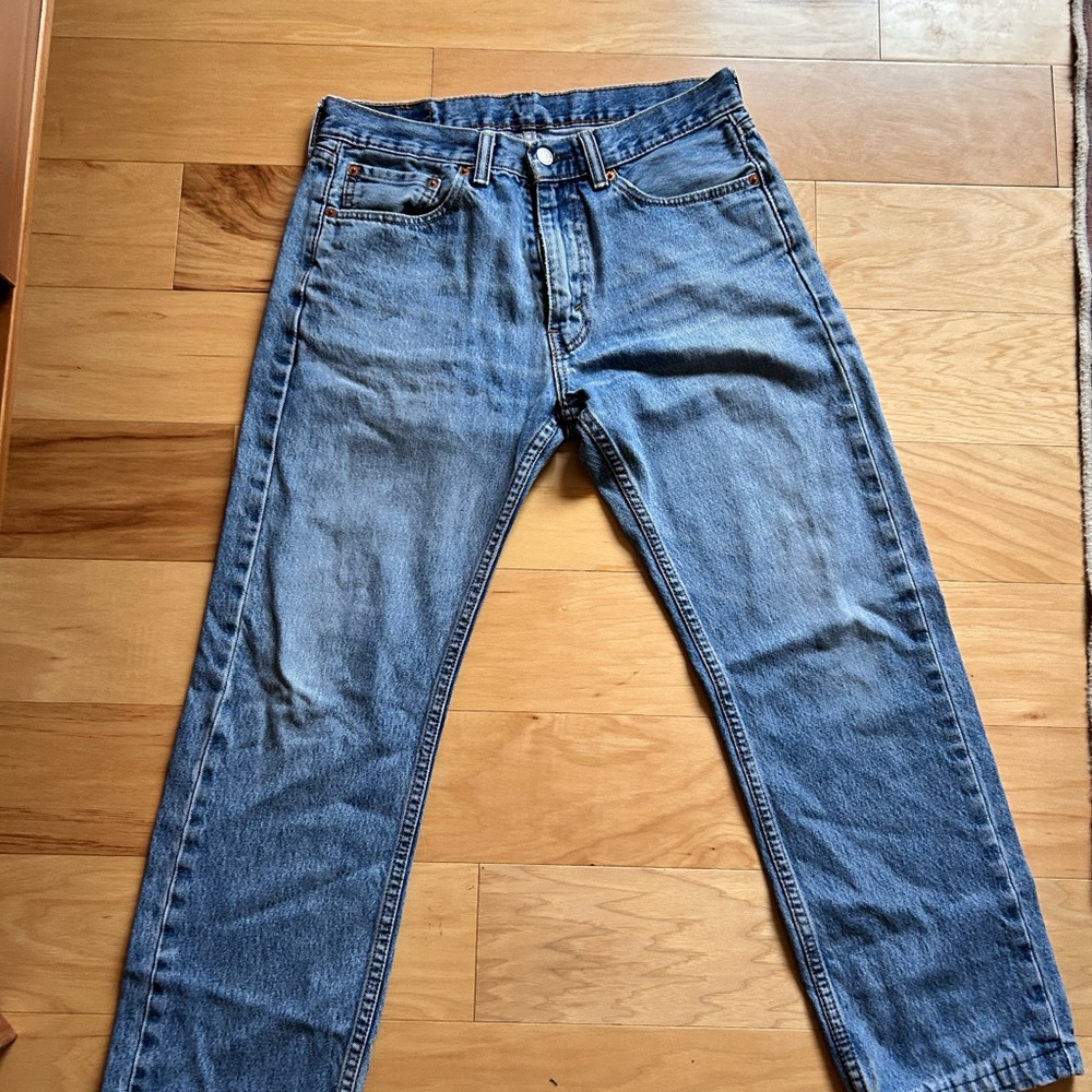 Levi's Men's Straight Blue Jeans